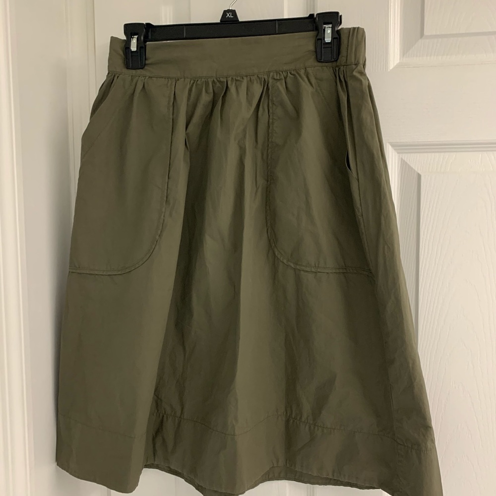 Junee Pocket Green Skirt